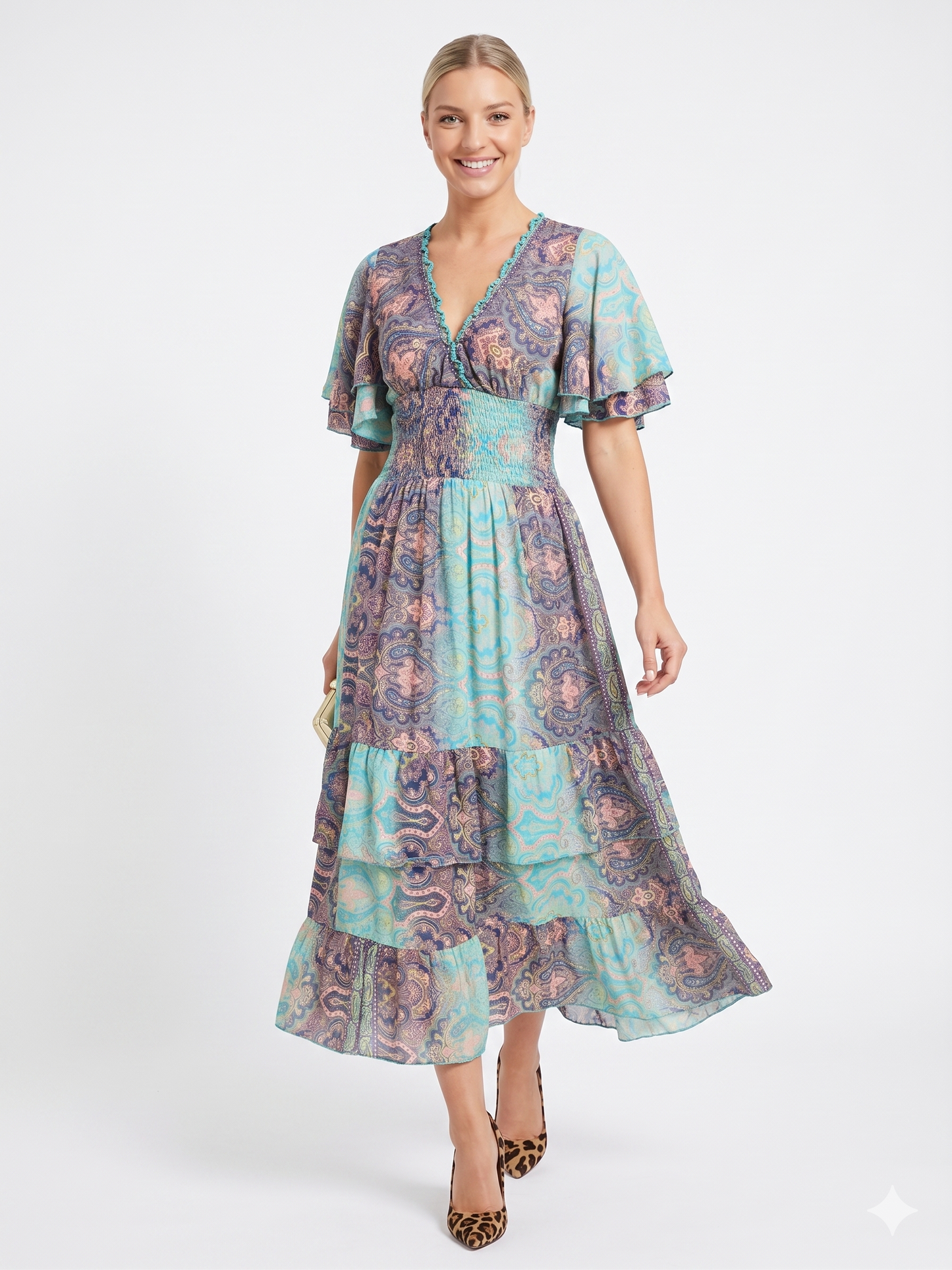 VESTIDO BOHEMIO "SOL MARINA"