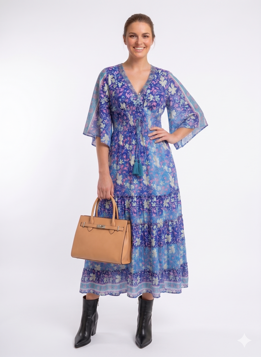 VESTIDO LARGO "BOHEMIO"