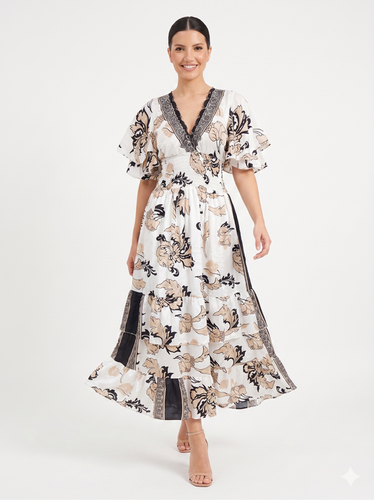 VESTIDO BOHEMIO "VIENTO DE PALMERA"