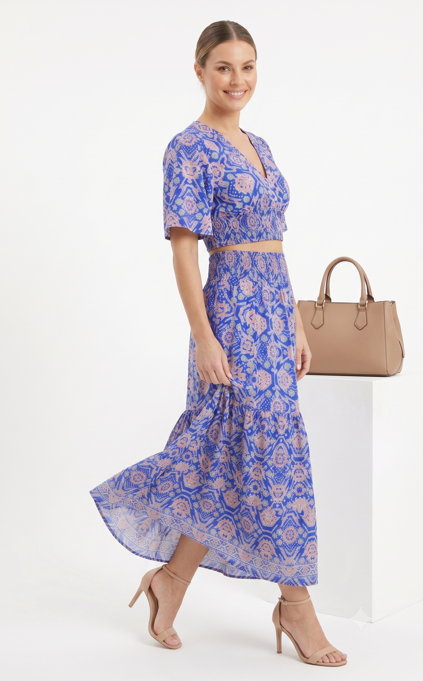 VESTIDO BOHEMIO BOHO "DIA CALIDO"