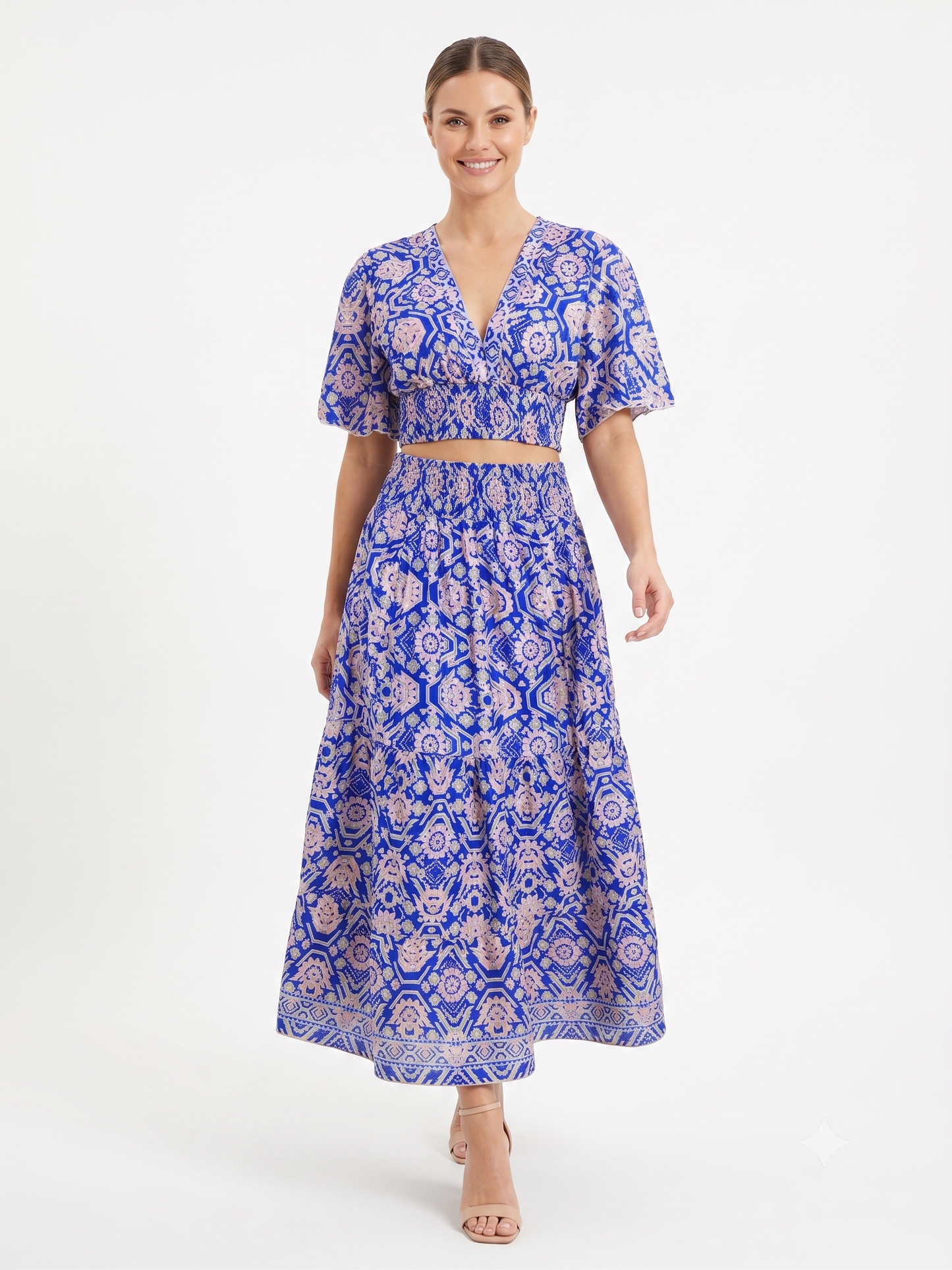 VESTIDO BOHEMIO BOHO "DIA CALIDO"
