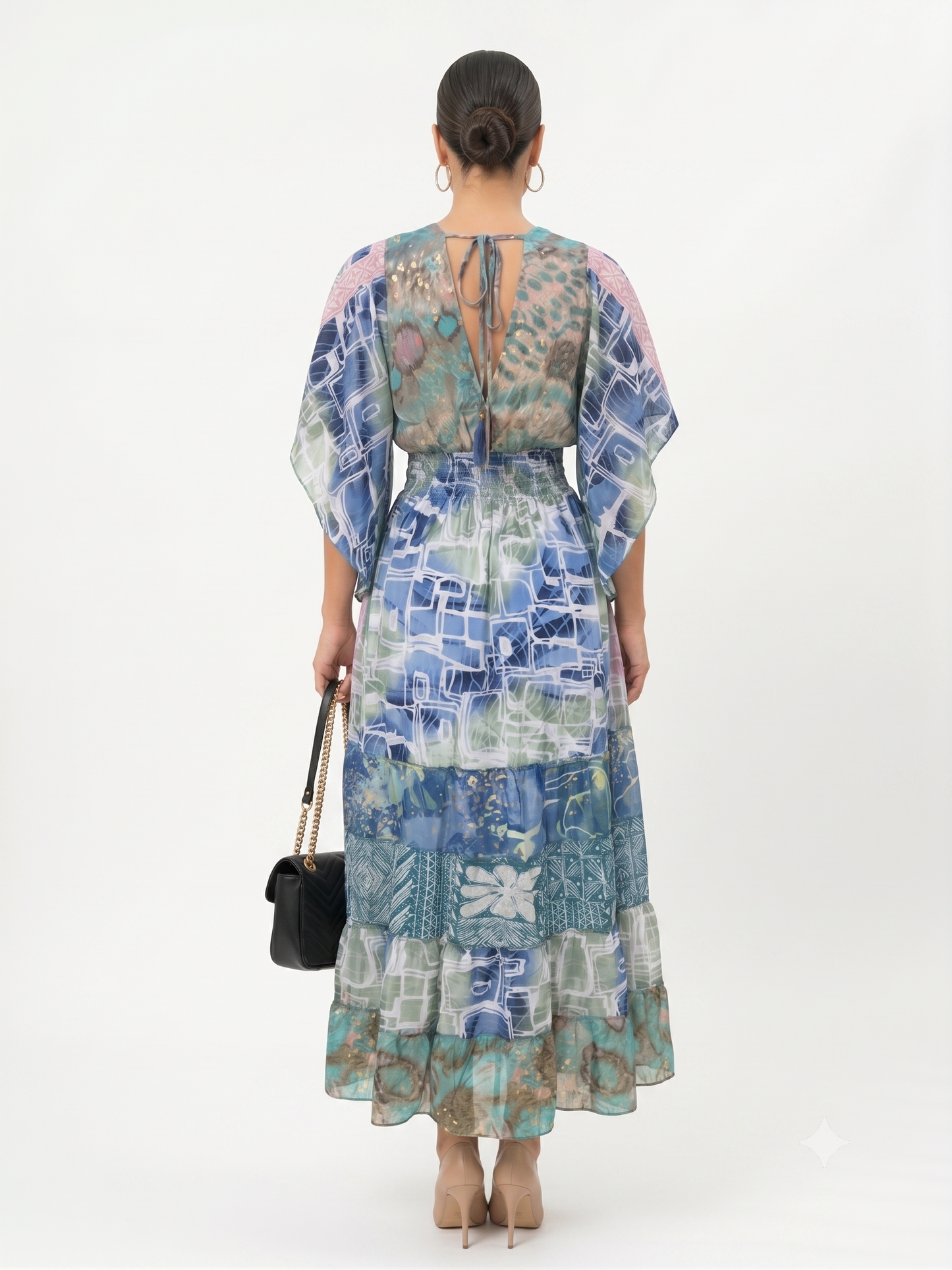 VESTIDO BOHEMIO "EFECTO ROMANTICO"