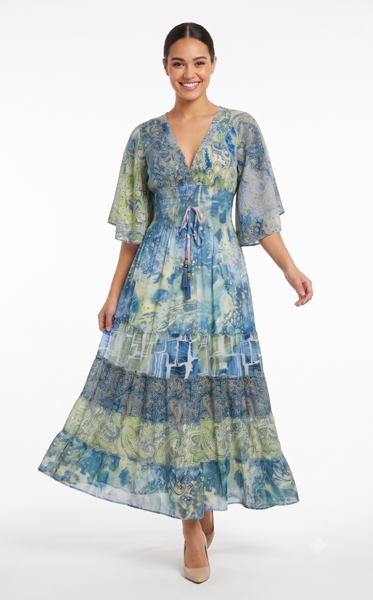 VESTIDO BOHEMIO "AMANECER BOHO"
