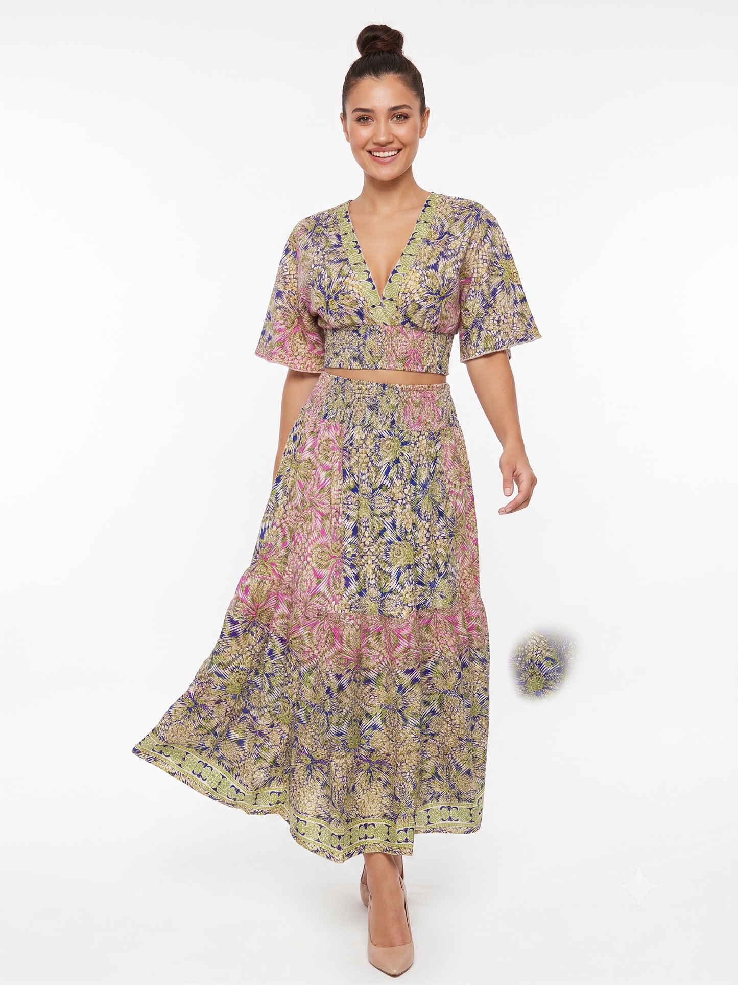 VESTIDO BOHO CHIC "CLIMA RADIANTE"