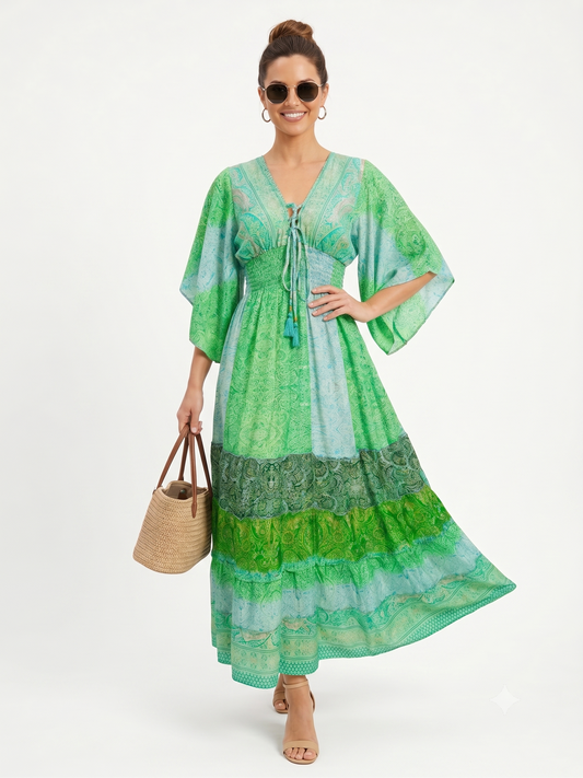 VESTIDO BOHEMIO "VIENTO CALIDO"
