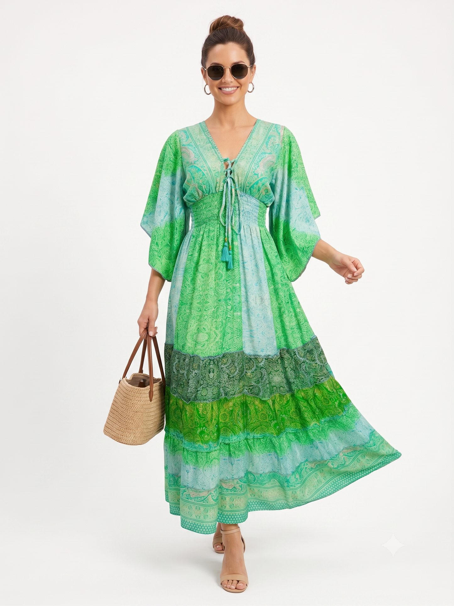 VESTIDO BOHEMIO "VIENTO CALIDO"