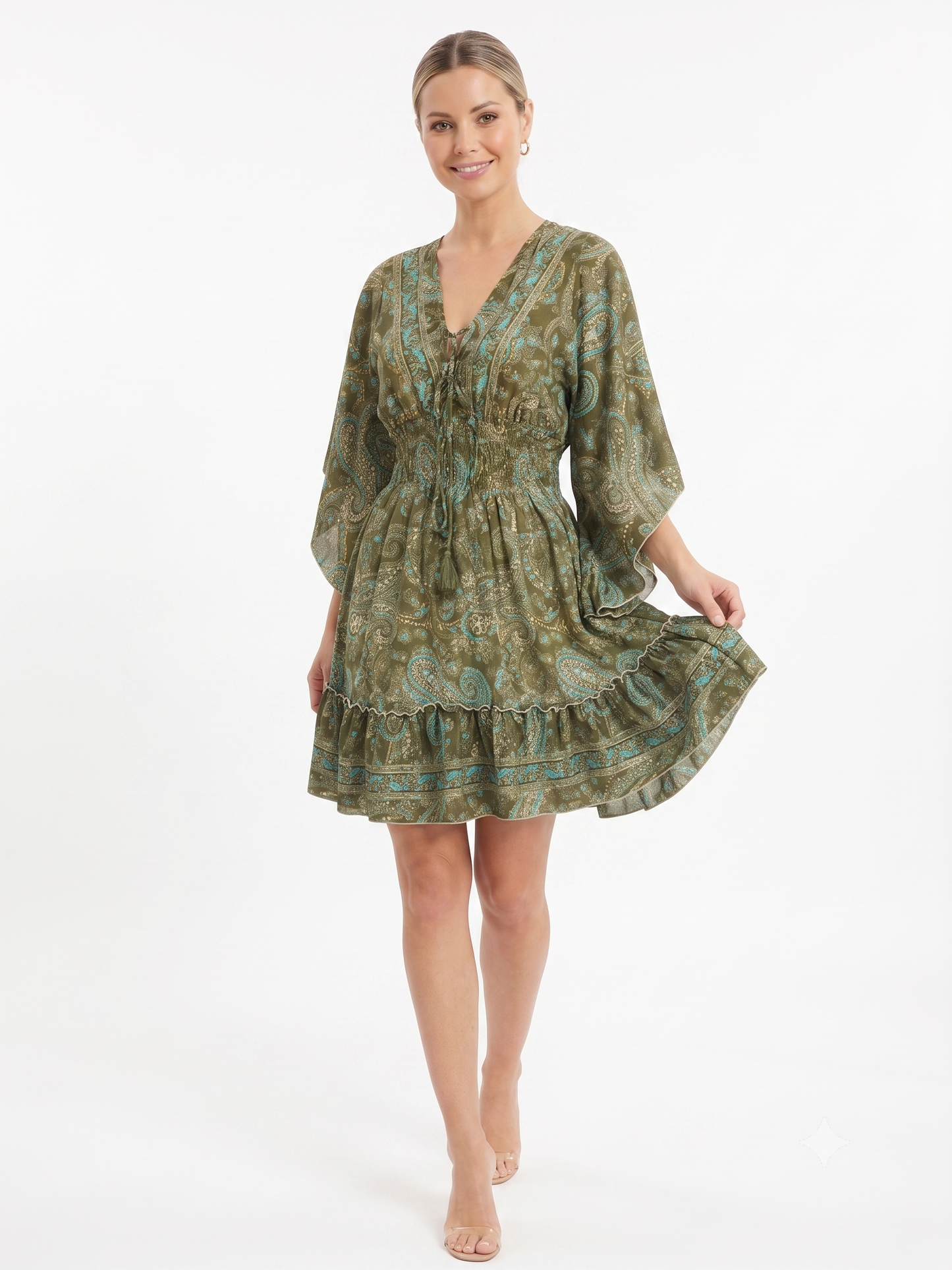 VESTIDO BOHEMIO "SUPER FRESH"