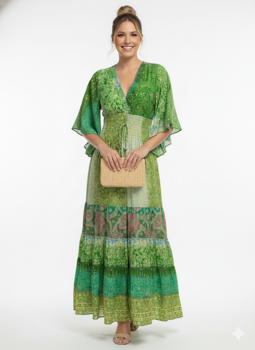 VESTIDO BOHO TIERRA SERENA