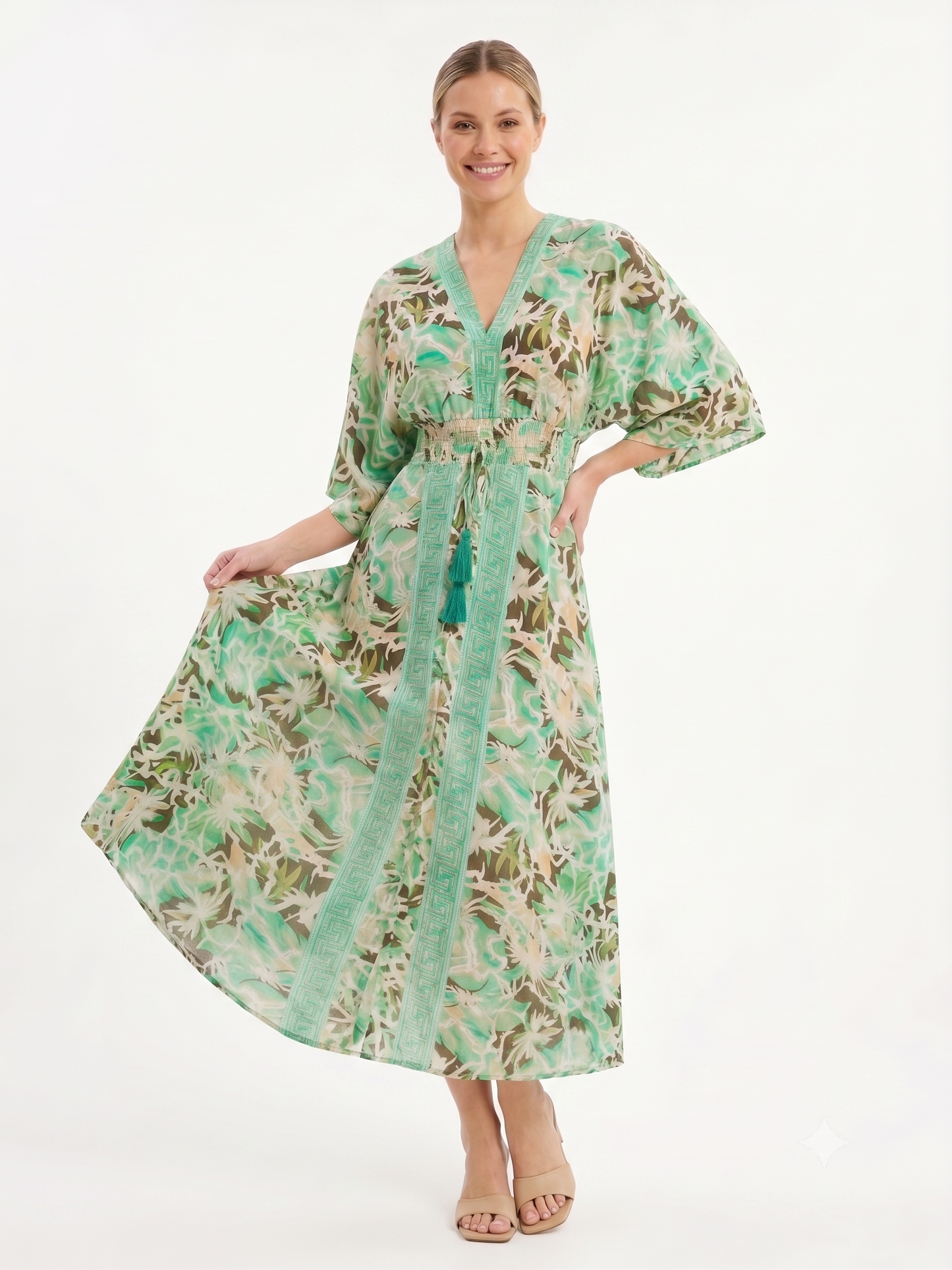 VESTIDO BOHO "BRISA MEDITERRANEA"