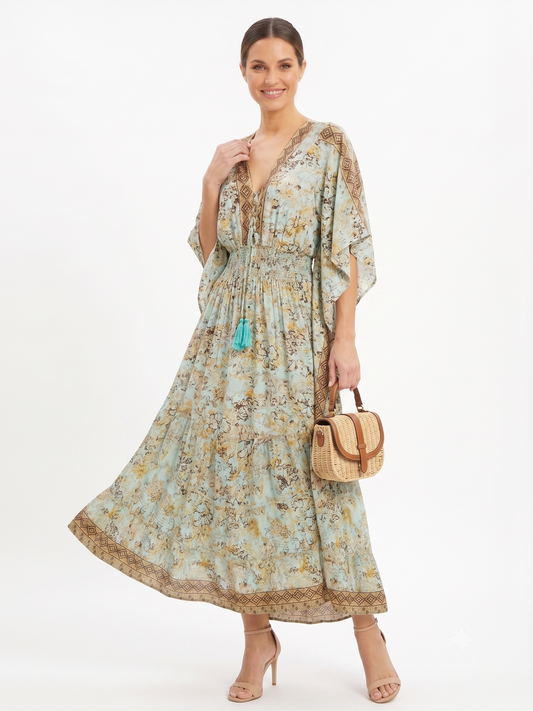VESTIDO BOHEMIO "SUEÑO PROFUNDO"