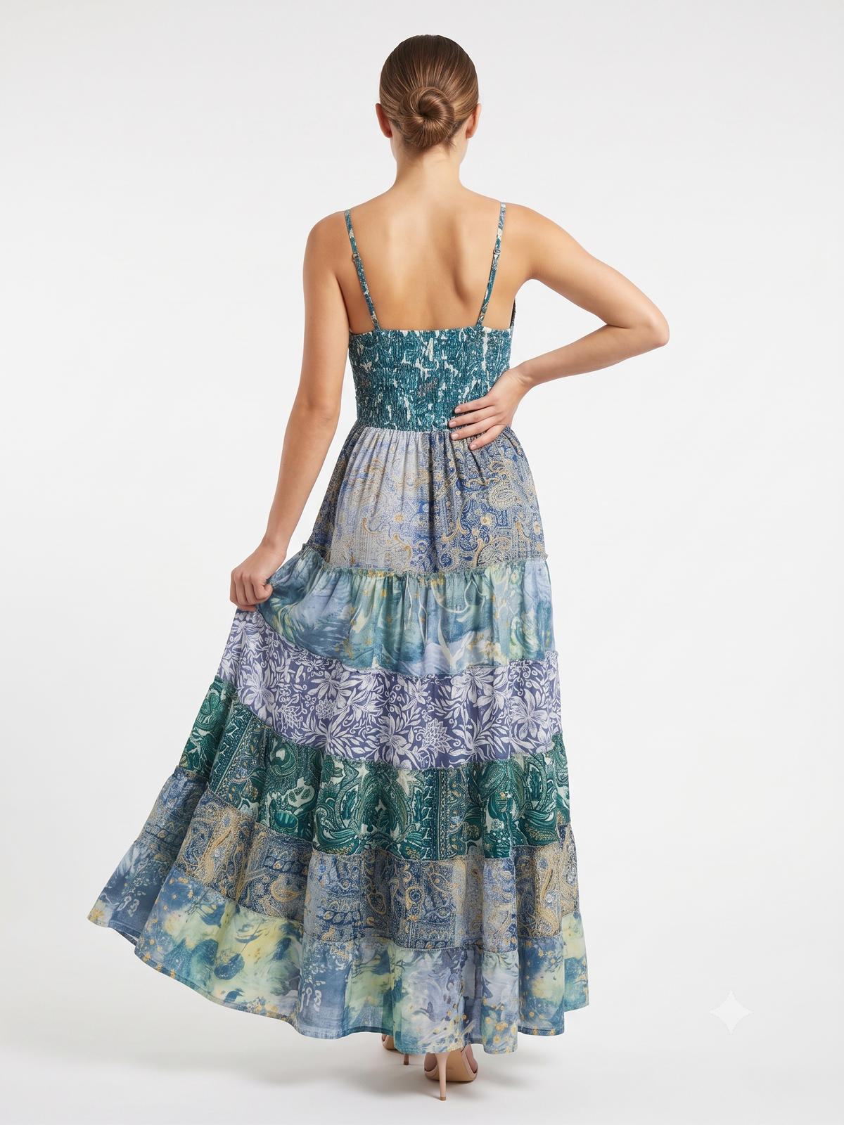 VESTIDO LARGO BOHEMIO "ALMA BOHEMIO"