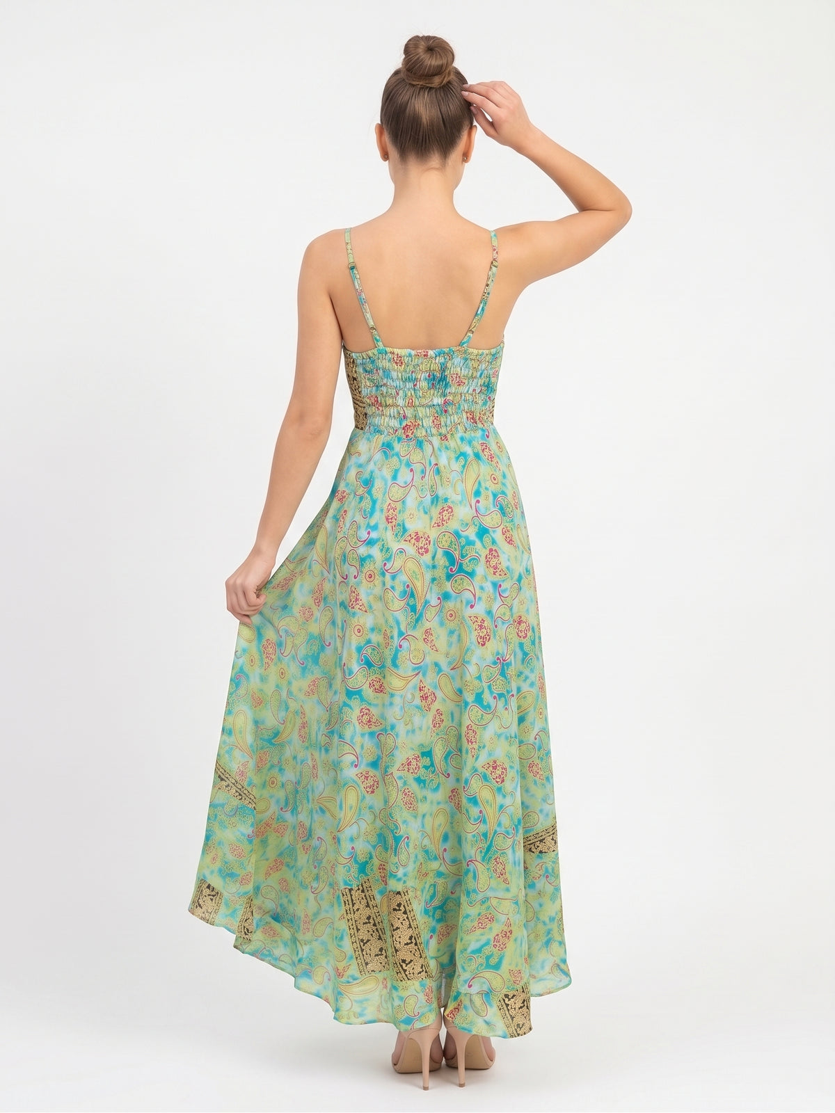 VESTIDO LARGO BOHO "FRESCURA TOTAL"