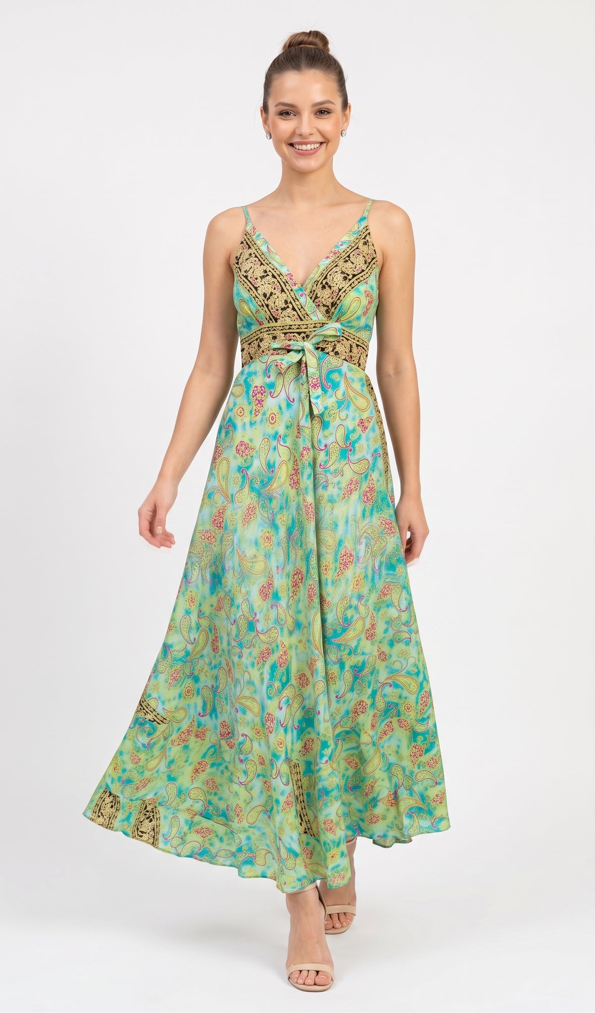 VESTIDO LARGO BOHO "FRESCURA TOTAL"
