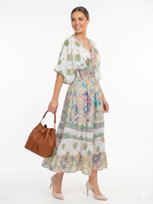 VESTIDO BOHEMIO "FRESCO AMANECER"