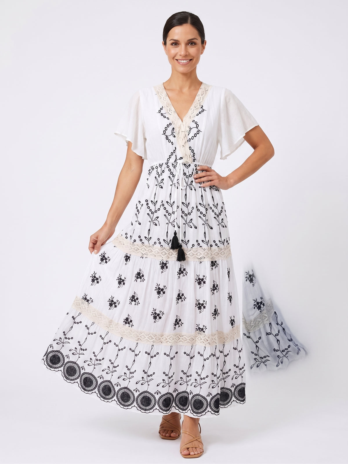 VESTIDO LARGO BOHO "BRISA DE IBIZA"