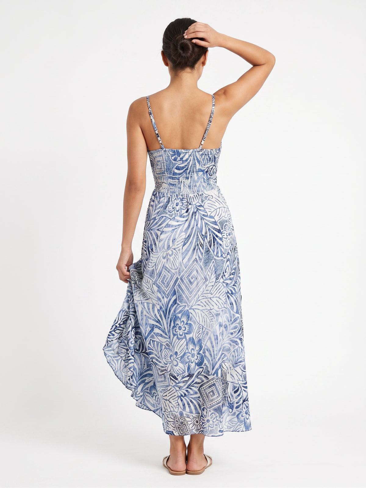VESTIDO BOHEMIO "PARAISO FLORAL"