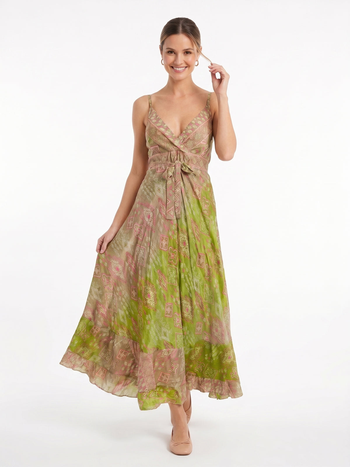 VESTIDO BOHEMIO "ENCANTO DEL ALBA"
