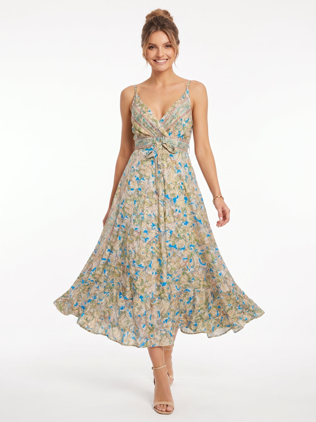 VESTIDO BOHEMIO "FRESCURA MEDITERRANEA"