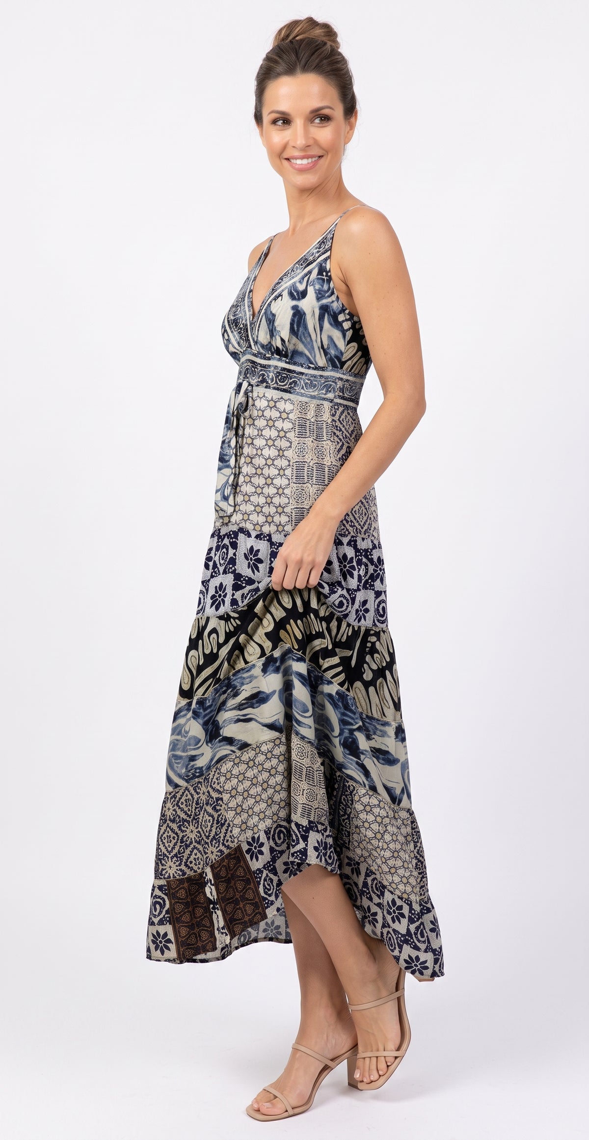 VESTIDO BOHEMIO "ENCANTO TROPICAL"