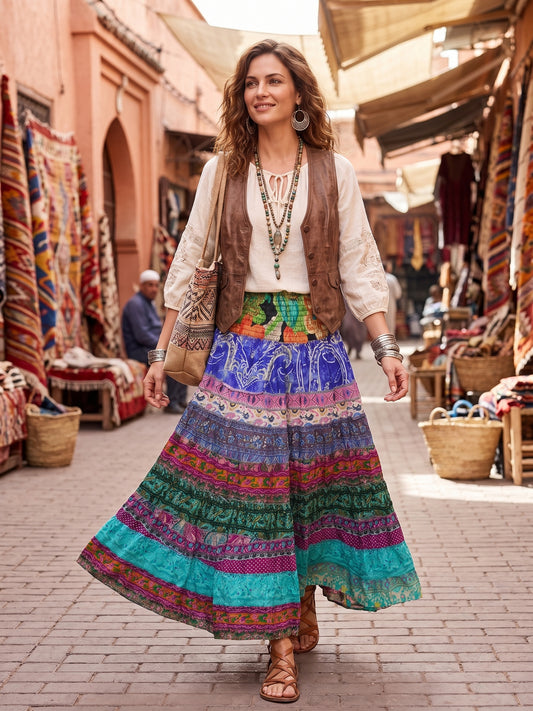 FALDA BOHEMIA VALENTINA