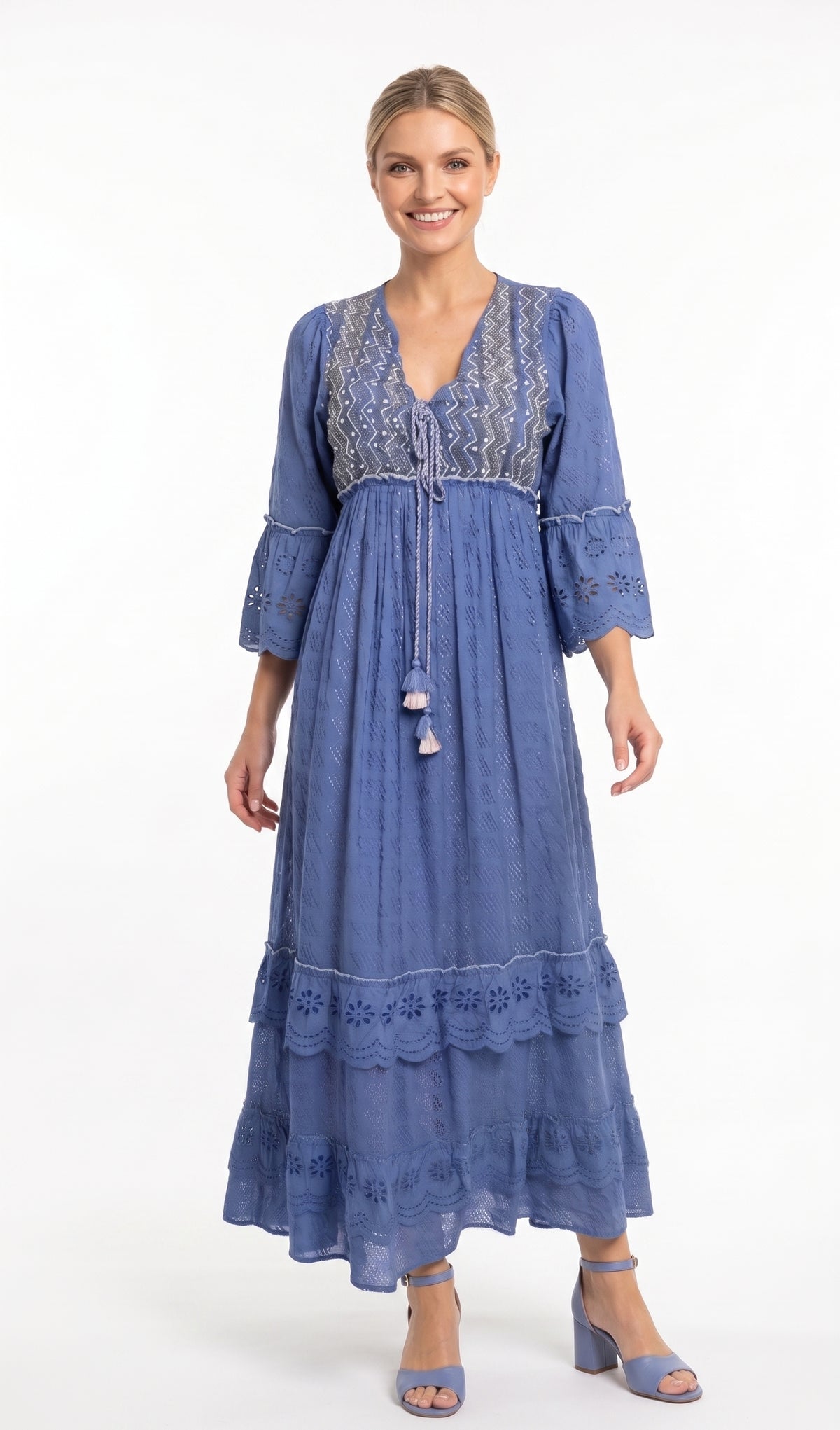 VESTIDO BOHO "JARDIN SECRETO"