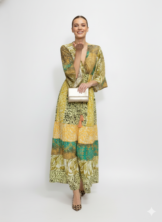 VESTIDO LARGO BOHO "TARDE MEDITERRANEA2