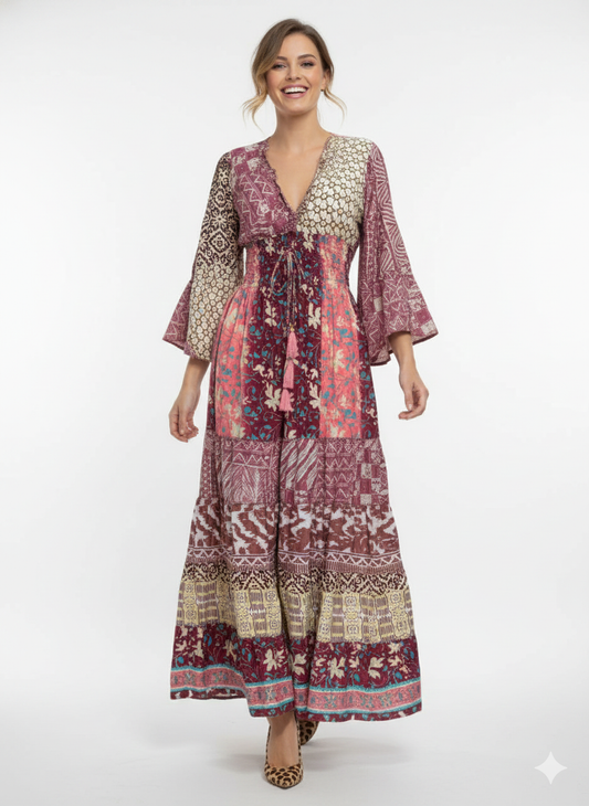 VESTIDO DE TEMPORADA "ENCANTO AMANECER"