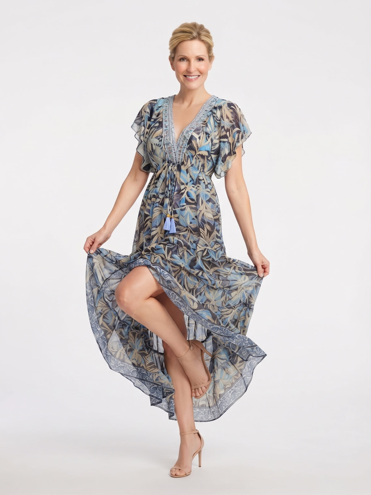 VESTIDO DE TEMORADA "FEMINIDAD PURA"