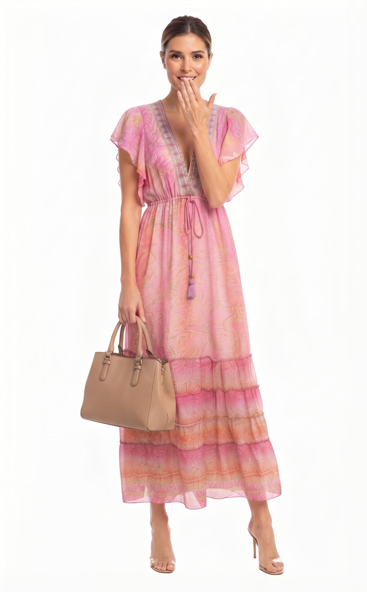 VESTIDO BOHEMIO "VIENTO DEL SUR"