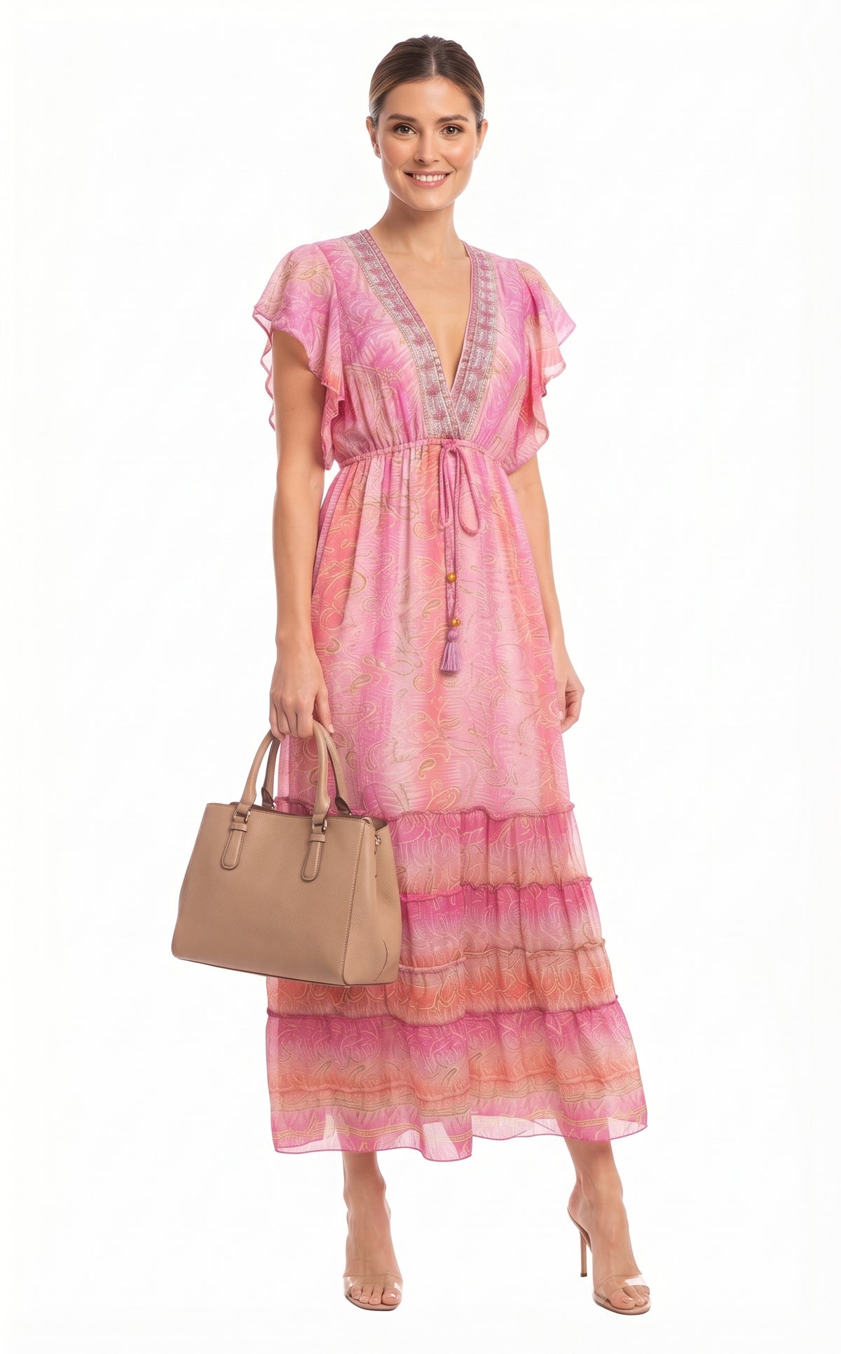 VESTIDO BOHEMIO "VIENTO DEL SUR"