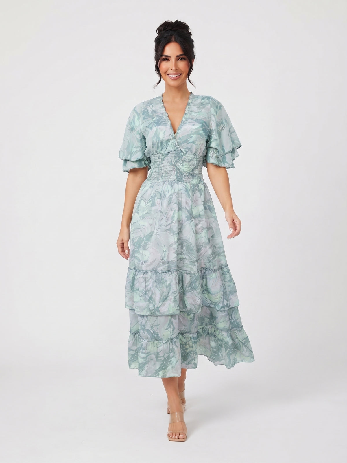 VESTIDO LARGO BOHEMIO "FRESCURA ATARDECER"