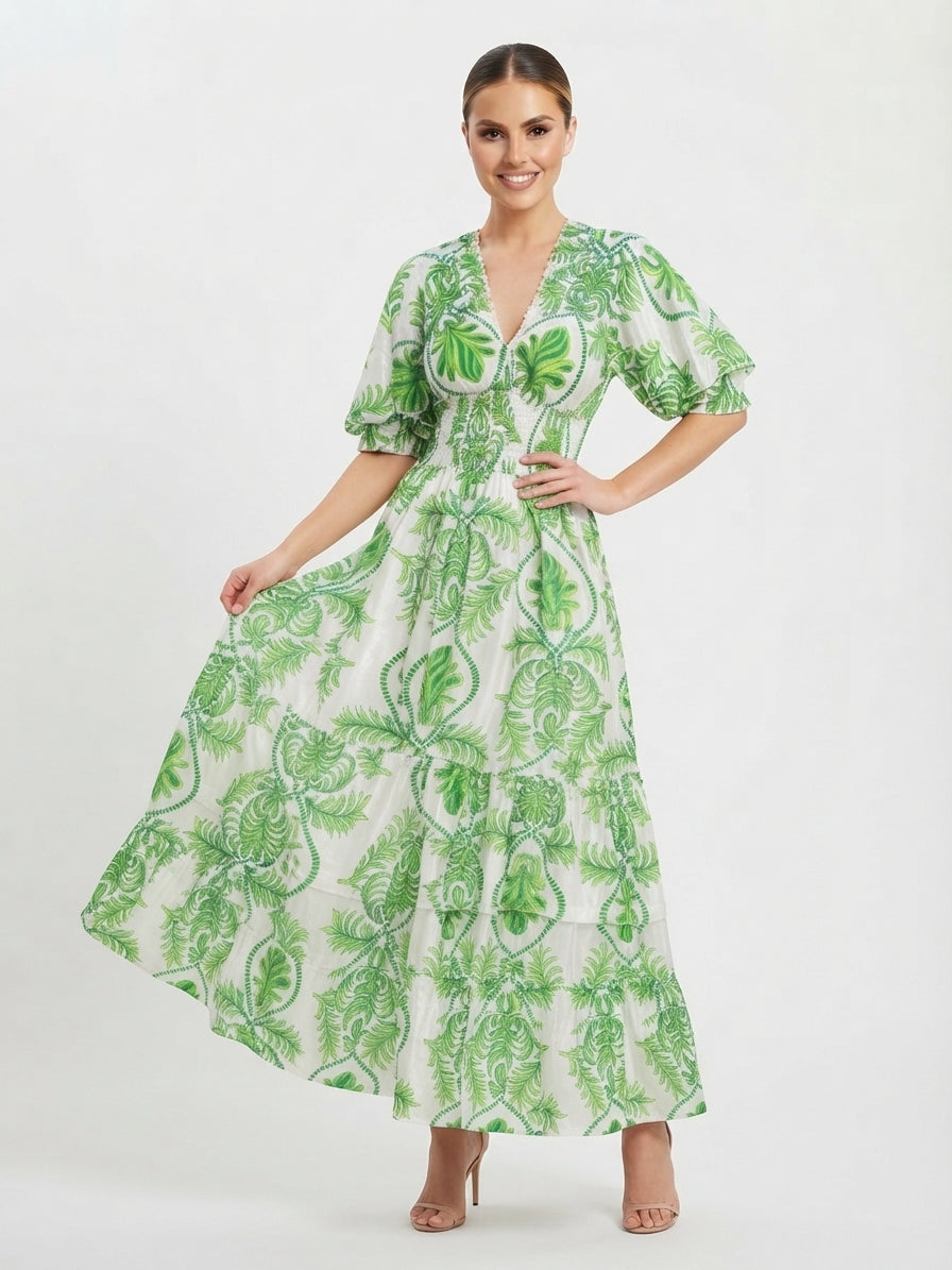 VESTIDO BOHEMIO "VIENTO DE PALMERA"