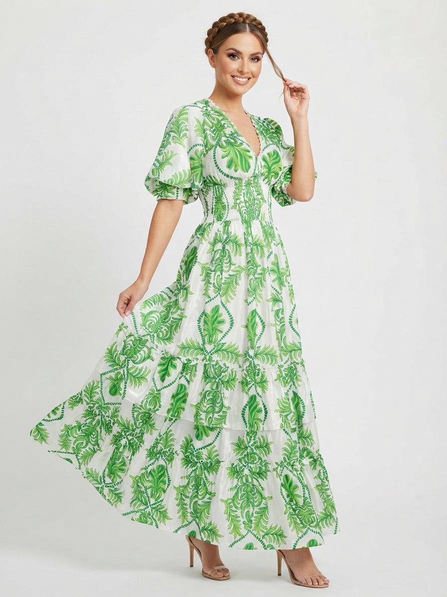VESTIDO BOHEMIO "VIENTO DE PALMERA"