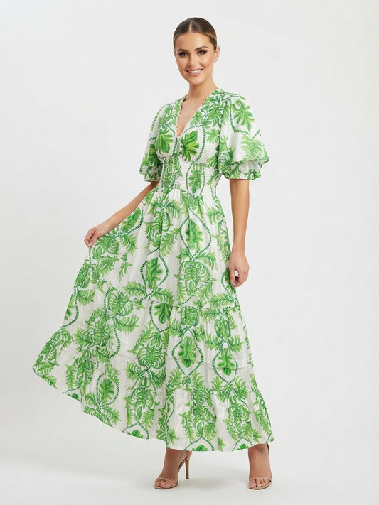 VESTIDO BOHEMIO "VIENTO DE PALMERA"