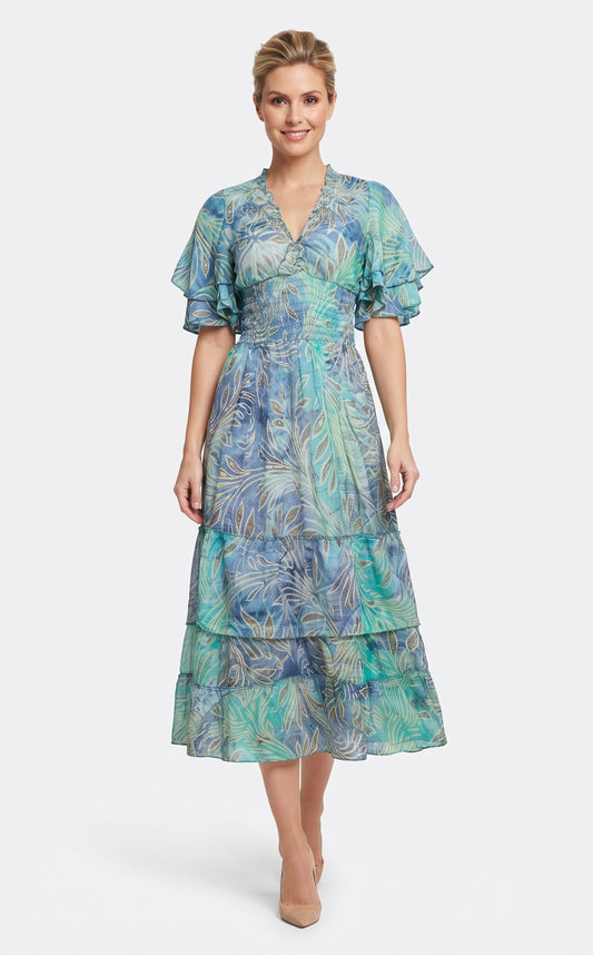 VESTIDO LARGO BOHO "PLAYA SERENA"