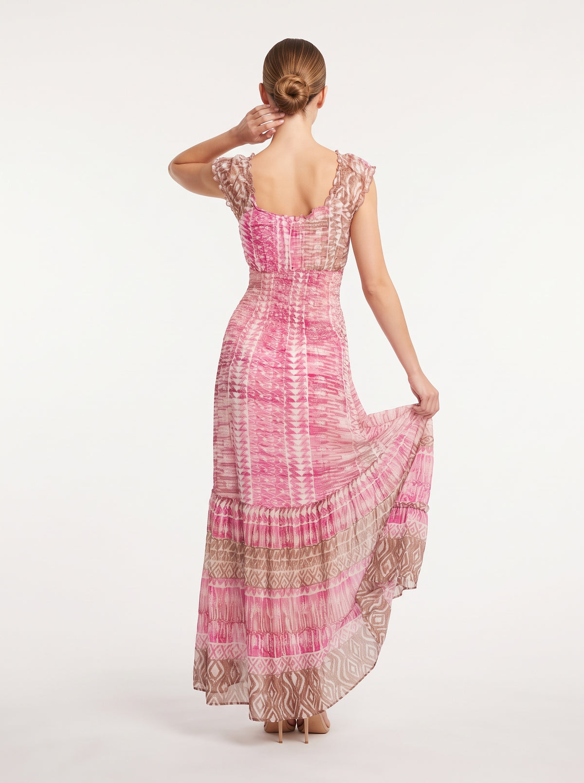 VESTIDO LARGO "LUZ TROPICAL"