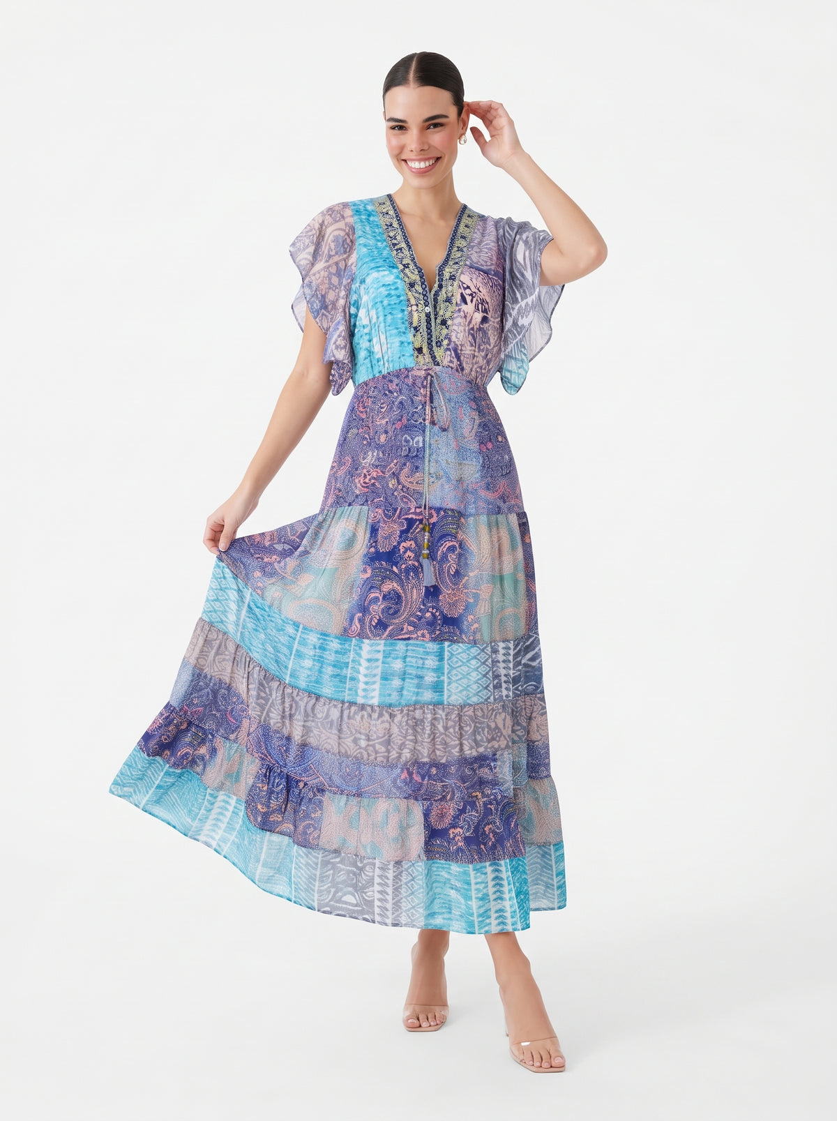 VESTIDO BOHO "BRISA ENCANTADA"