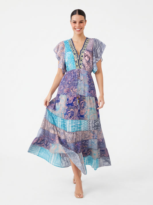 VESTIDO BOHO "BRISA ENCANTADA"