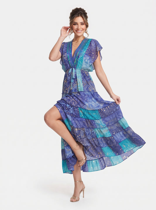 VESTIDO BOHO "SUEÑO BOHEMIO"