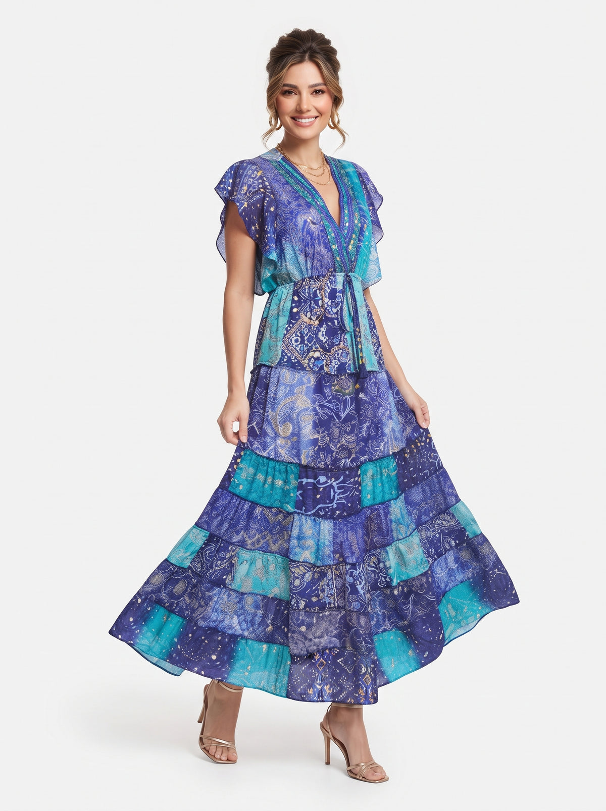 VESTIDO BOHO "SUEÑO BOHEMIO"