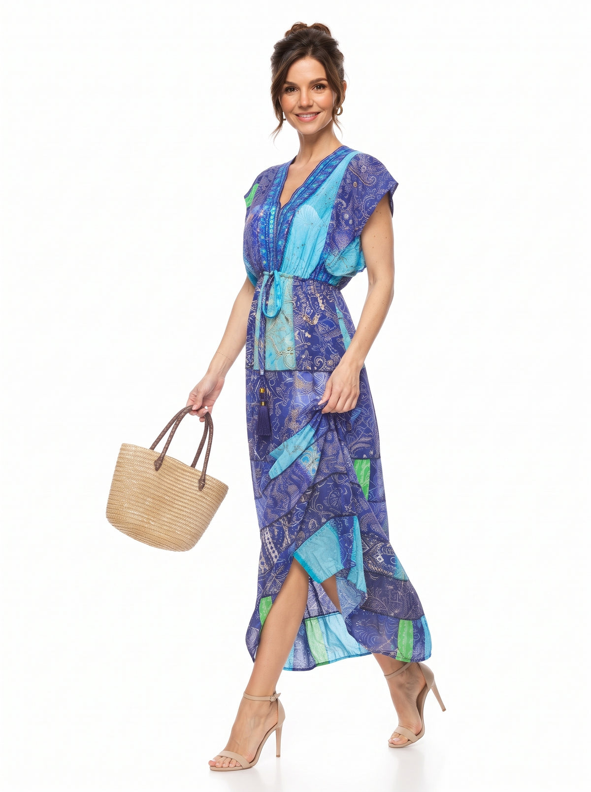 VESTIDO BOHEMIO "ESENCIA TROPICAL"