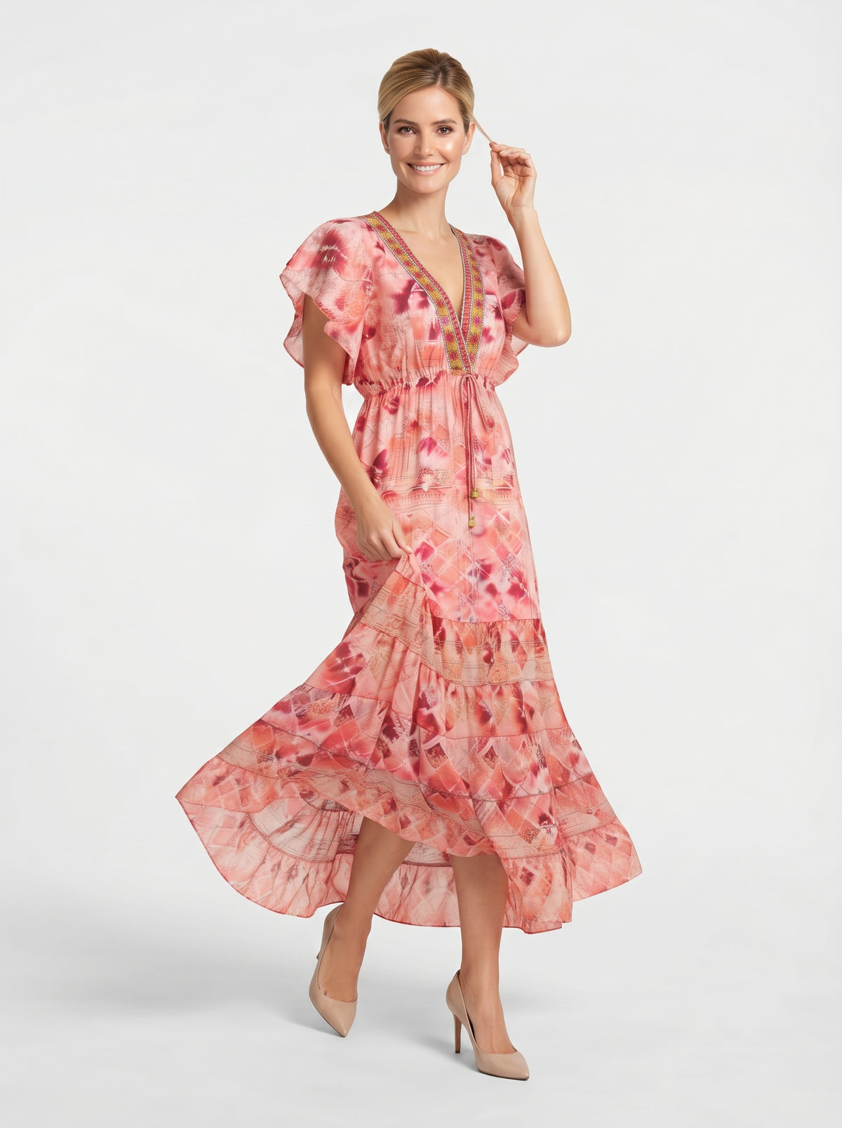 VESTIDO BOHO "SUEÑO DE ARENA"
