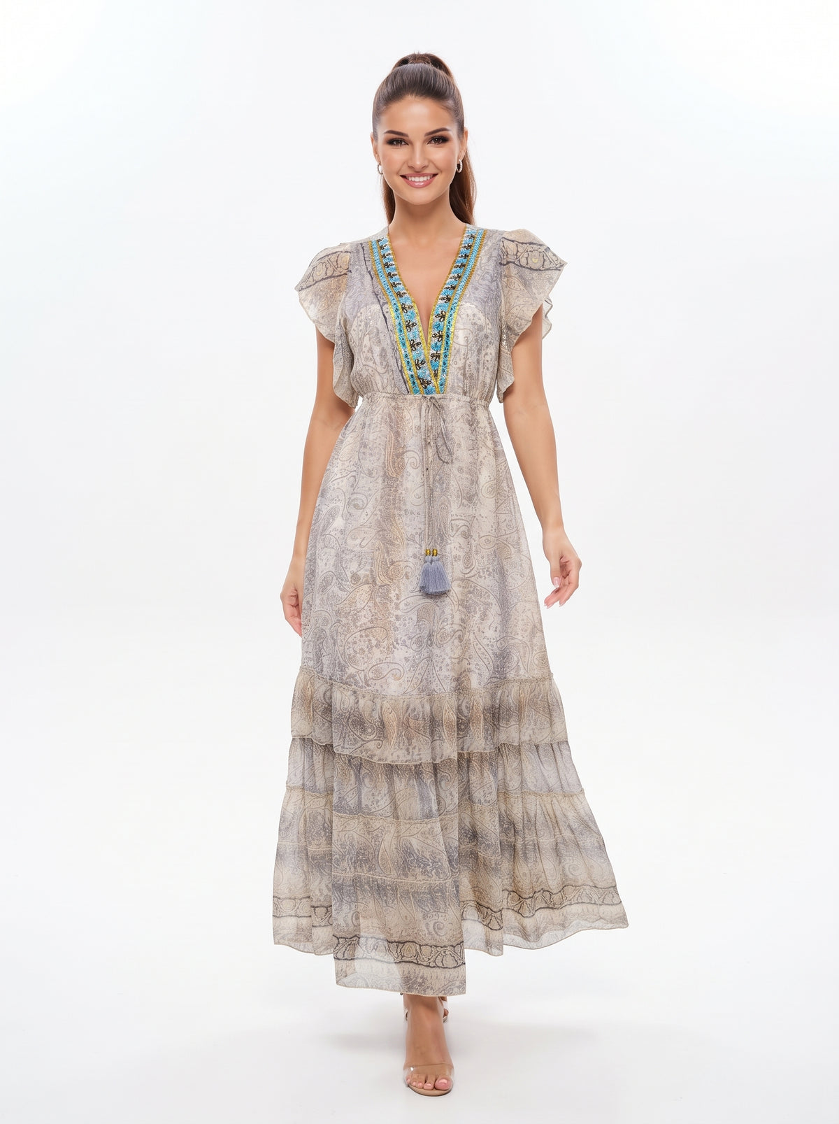 VESTIDO BOHEMIO "BELLEZA SALVAJE"