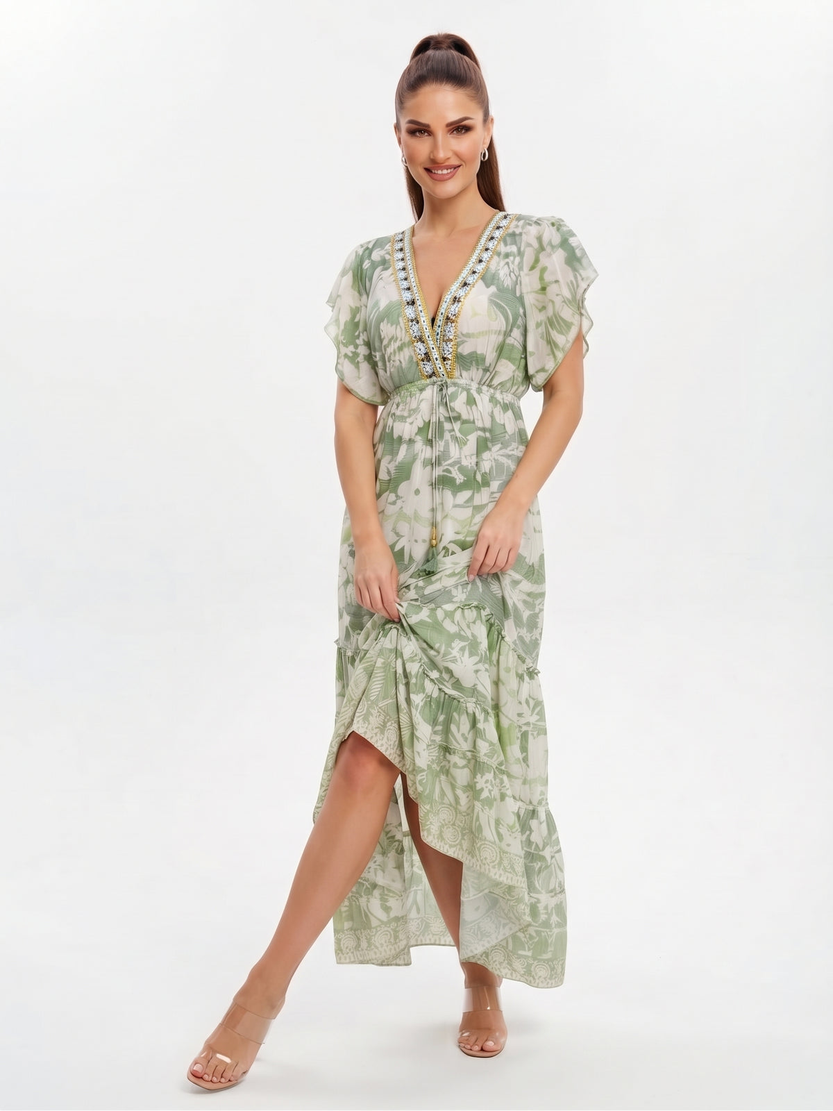VESTIDO BOHEMIO "ENCANTO DE DEBORAH"