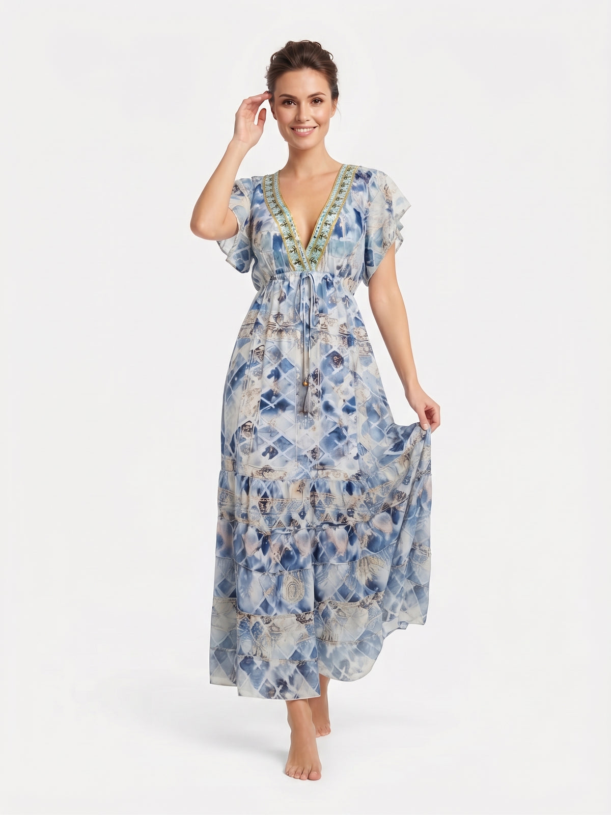 VESTIDO BOHO "ETNICO"