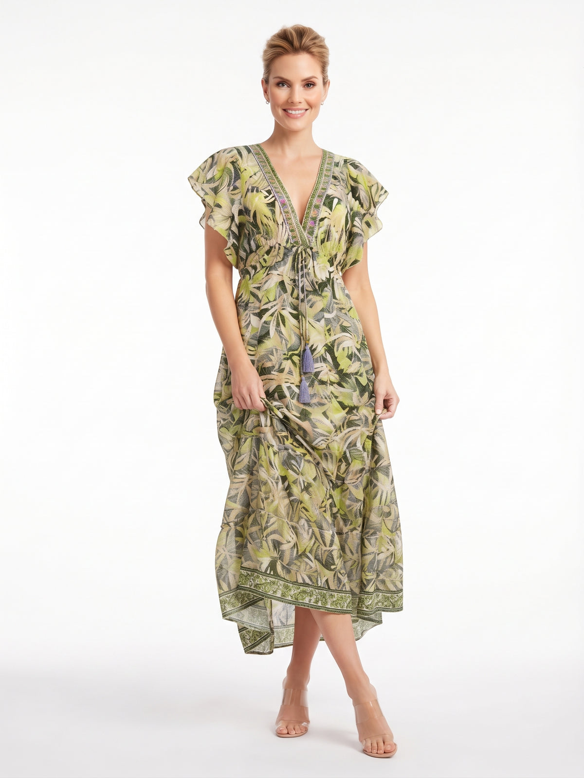 VESTIDO DE VERANO "RAYO DEL TROPICO"