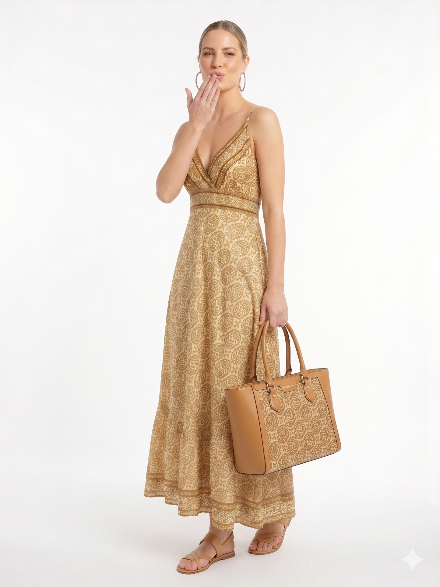VESTIDO BOHEMIO "LUZ DE ARENA"