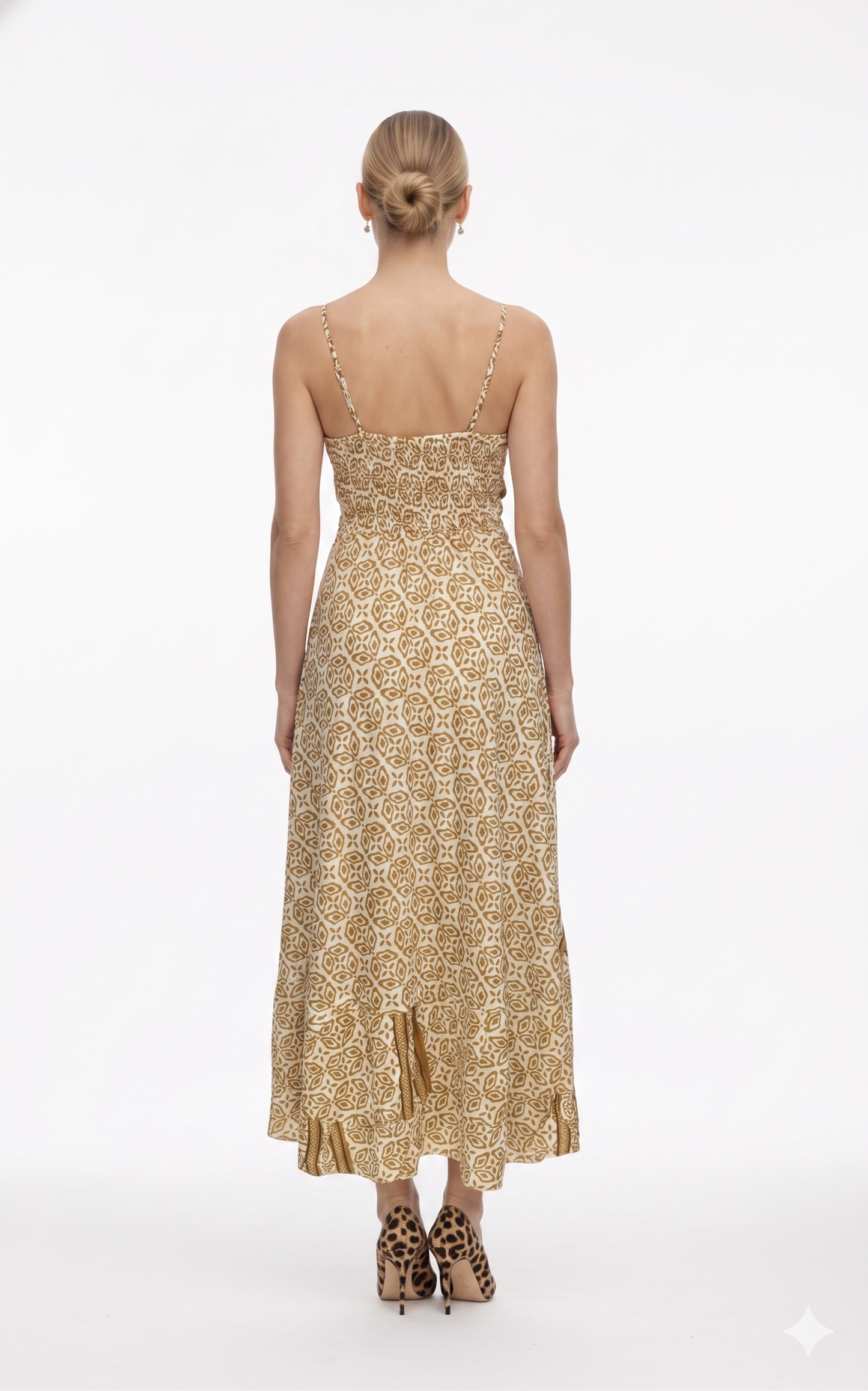 VESTIDO BOHEMIO "LUZ DE ARENA"