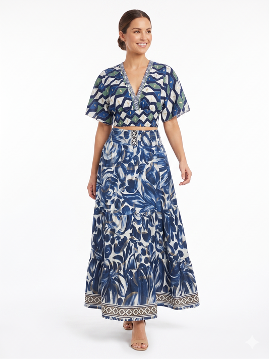 VESTIDO BOHEMIO "CANTO DE TROPICO2