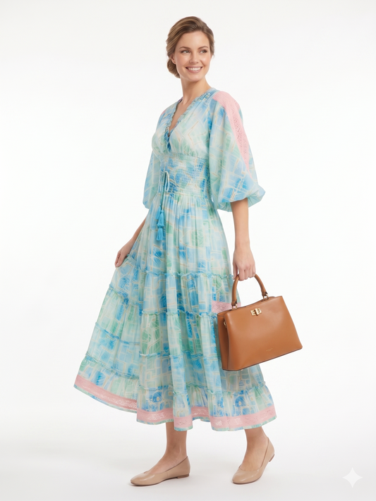 VESTIDO BOHEMIO "VIENTO CALIDO"